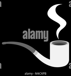smoking pipe vector image clipart Stock Vector Image & Art - Alamy