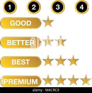 An image of a good better best chart Stock Vector Image & Art - Alamy
