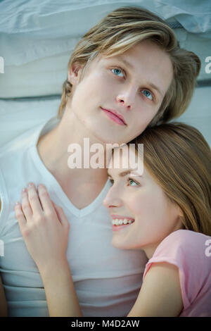 relaxing days together Stock Photo
