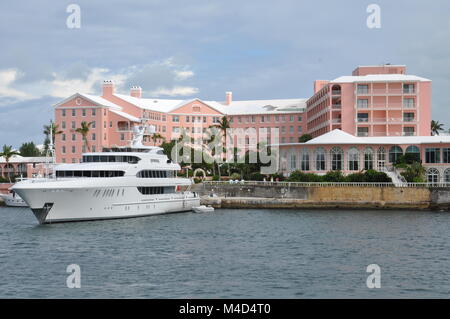 The Fairmont Hamilton Princess in Bermuda Stock Photo