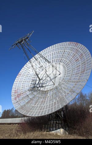 Big telescope. Russia Stock Photo
