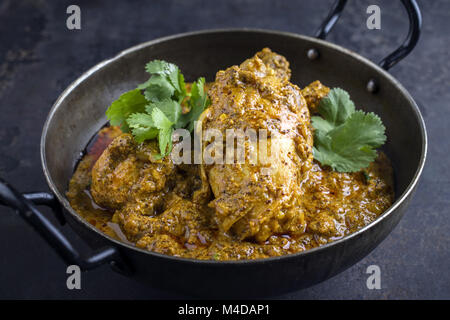 Chicken Tikka Masala in Bowl Stock Photo