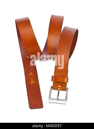 Leather belt Stock Photo