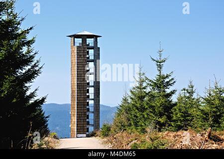 The Buchkopf Tower in Oppenau Maisach Black Forest Germany Stock Photo