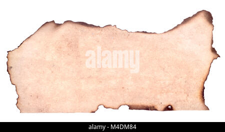 burnt paper Stock Photo