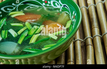 Lung fung soup Stock Photo