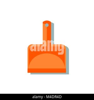 Scoop cleaning icon. Stock Vector