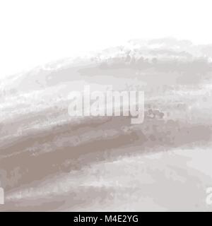 red brown watercolor curve pattern, vector illustration Stock Vector