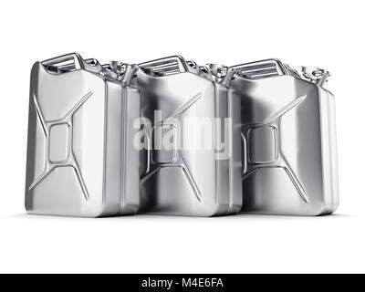 3D rendering jerrycan Stock Photo