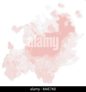 salmon pink watercolor background pattern, vector illustration Stock Vector