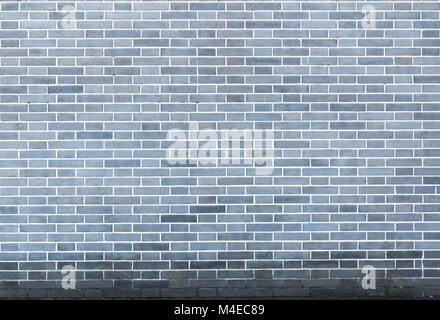 cyan brick wall Stock Photo