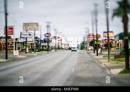 city of laredo texas city street scenes Stock Photo