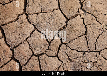 Dry cracked earth background. Clay desert texture Stock Photo