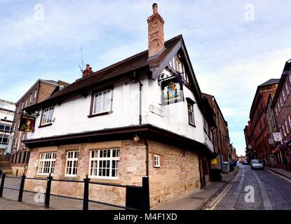 The Kings Arms, Kings Staith, York, North Yorkshire England uk Stock Photo