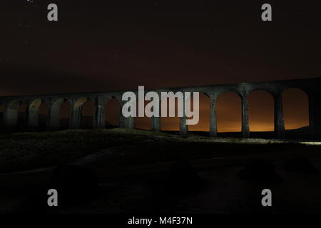 Ribblehead Viaduct At Night Stock Photo Alamy ribblehead-viaduct-at-night-stock-photo-alamy