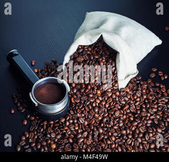 Photo of coffee beans Stock Photo
