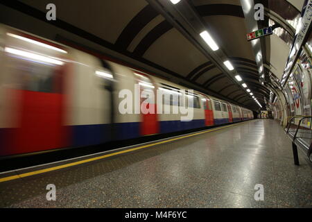 London underground train, London, England Stock Photo