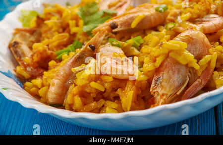 Devil Cooked Rice Devil Fried Rice is Chinese, Modern Asian Dining Stock Photo - Alamy