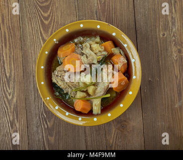 French Rabbit Stew Stock Photo