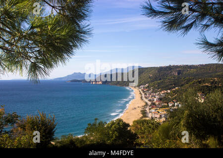 Vrachos, Epirus, Greece. Vrachos beach Stock Photo - Alamy