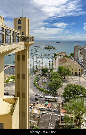 Lacerda elevator in Salvador Stock Photo