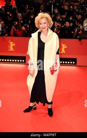 Berlin, Germany. 15th February, 2018. Marisa Paredes attending the 'Isle Of Dogs' premiere at the 68th Berlin International Film Festival / Berlinale 2018 at Berlinale Palast on February 15, 2018 in Berlin, Germany. Credit: Geisler-Fotopress/Alamy Live News Stock Photo