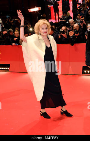 Berlin, Germany. 15th February, 2018. Marisa Paredes attending the 'Isle Of Dogs' premiere at the 68th Berlin International Film Festival / Berlinale 2018 at Berlinale Palast on February 15, 2018 in Berlin, Germany. Credit: Geisler-Fotopress/Alamy Live News Stock Photo