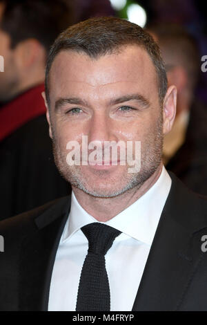 Berlin, Germany. 15th February, 2018. American actor Liev Schreiber attends the 68th Berlinale International Film Festival Berlin premiere of Isle of Dogs at The Berlinale Palace in Berlin, Germany. Credit: Paul Treadway / Alamy Live News Stock Photo
