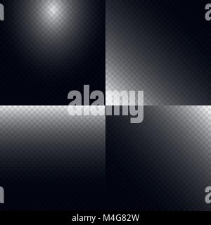 collection of checker transparent background Stock Vector