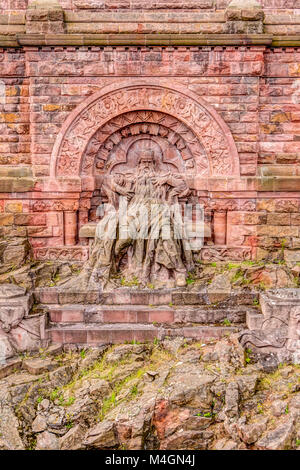 Barbarossa Monument in Thuringia, Germany Stock Photo