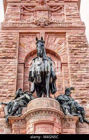 Barbarossa Monument in Thuringia, Germany Stock Photo