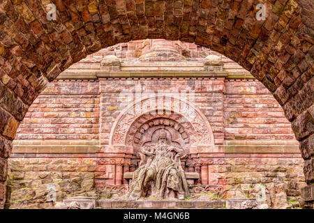 Barbarossa Monument in Thuringia, Germany Stock Photo