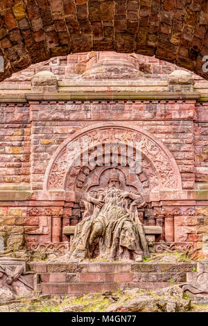 Barbarossa Monument in Thuringia, Germany Stock Photo