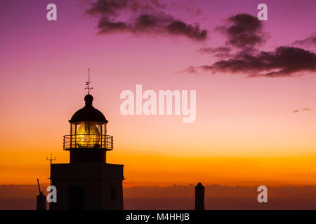 Lighthouse Ponta do Pargo - Madeira Portugal Stock Photo