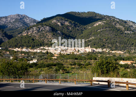 Caimari village, sierra Tramuntana Mallorca Spain. Stock Photo