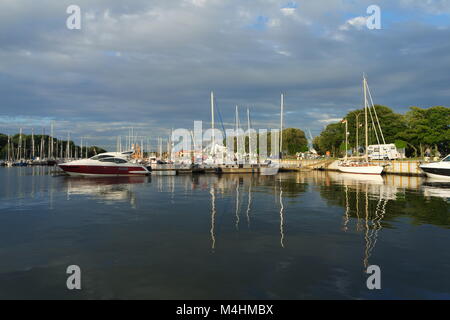 West Pomeranian sailing route, Swinoujscie Stock Photo