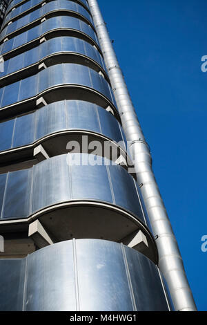 The Lloyds Building in the City of London financial district, London, England, UK Stock Photo