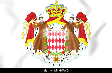 Monaco coat of arms Stock Photo: 25444188 - Alamy