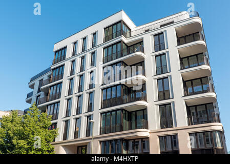 Modern luxury apartment house seen in Berlin, Germany Stock Photo - Alamy