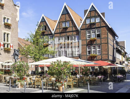 Spiekerhof, Münster, North Rhine-Westphalia, Germany Stock Photo