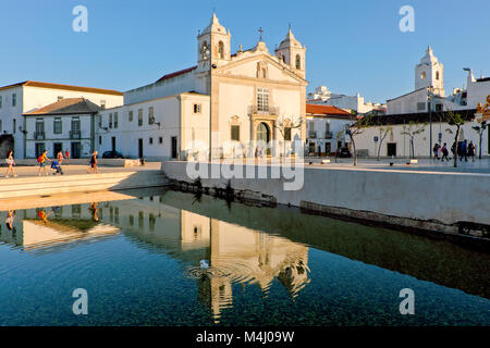 Igreja de Santa Maria church, Lagos, Algarve, Portugal Stock Photo