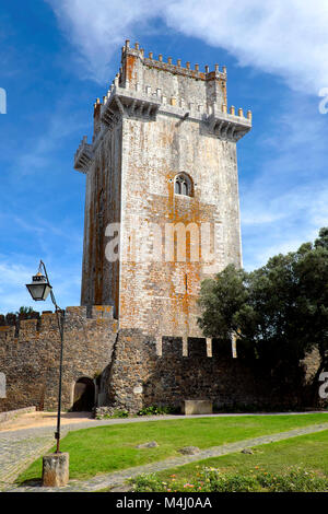 Keep / Torre de Menagem, Castelo de Beja / Castle of Beja, Beja, Alentejo, Portugal Stock Photo