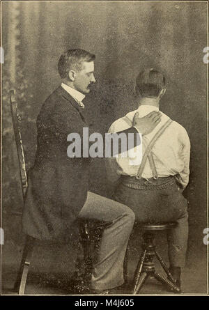 'The only osteopractic method of treating diseases at home' (1902) Stock Photo