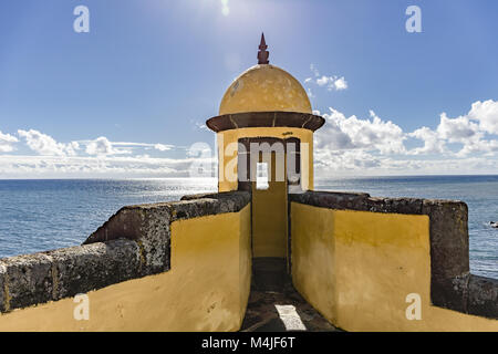 Forte de São Tiago - Funchal Madeira Stock Photo