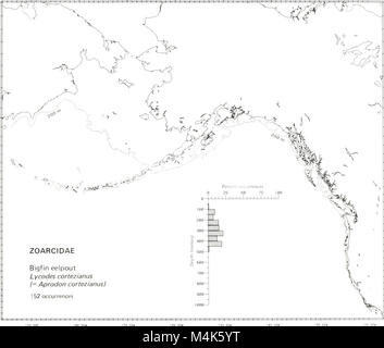 Atlas and zoogeography of common fishes in the Bering Sea and Northeastern Pacific - M. James Allen, Gary B. Smith (1988) (19722293594) Stock Photo