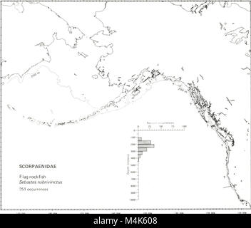 Atlas and zoogeography of common fishes in the Bering Sea and Northeastern Pacific - M. James Allen, Gary B. Smith (1988) (20158195559) Stock Photo