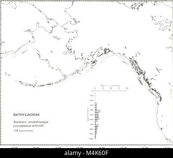 Atlas and zoogeography of common fishes in the Bering Sea and Northeastern Pacific - M. James Allen, Gary B. Smith (1988) (20336260802) Stock Photo