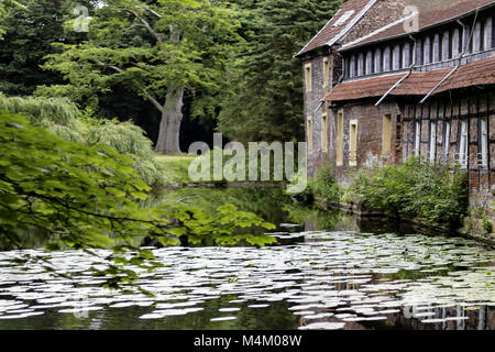 Water castle, Senden,North Rhine-Westphalia, Germany Stock Photo