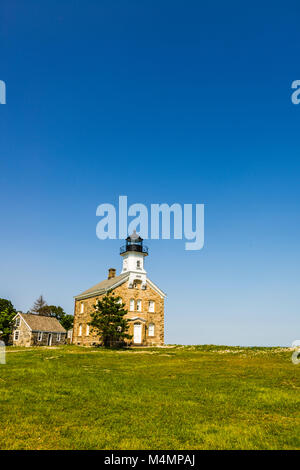 Sheffield Island Lighthouse   South Norwalk, Connecticut, USA Stock Photo