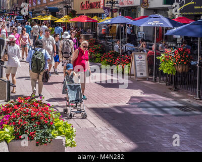 Sparks Street Mall, Ottawa, Ontario, Canada. Stock Photo